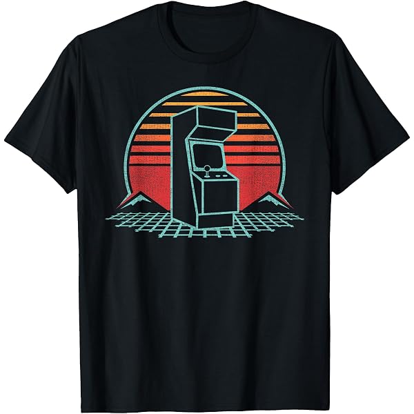 Amazon.com: Arcade Video Game Machine TShirt | 80s Retro Gaming