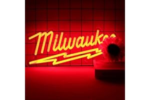 SVDPIRIT Milwaukee Parts Shop and Repair Service station Neon Sign For Store Garage Party Man Cave Wall Decor Best Gift
