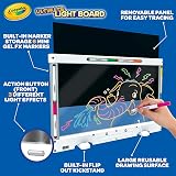 Crayola Ultimate Light Board Drawing Tablet 6 Markers Ages 6 7 8 9 Gift view 4