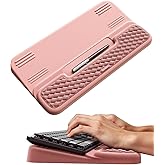 Vaydeer Wrist Rest with Keyboard Stand, Computer Wrist Support Pad, Ergonomic Keyboard Riser Holder Lift Tray with Wrist Pad,
