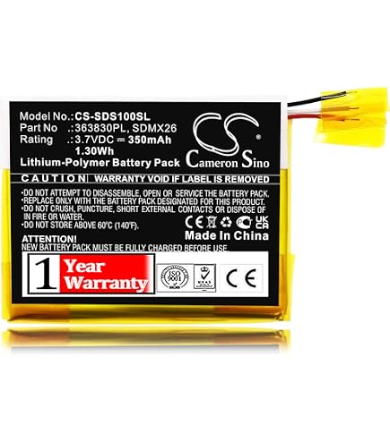 Vhbw 2x Batteria NiMH 1.2V 1200mAh Per Sony WM-EX631 E R91 – Ricambio Per Lettori Portatili E Auricolari Wireless