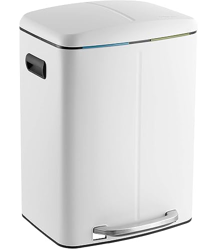 Happimess HPM3100B-WHITE Lot De 60 Sacs Poubelle Parfumés Au