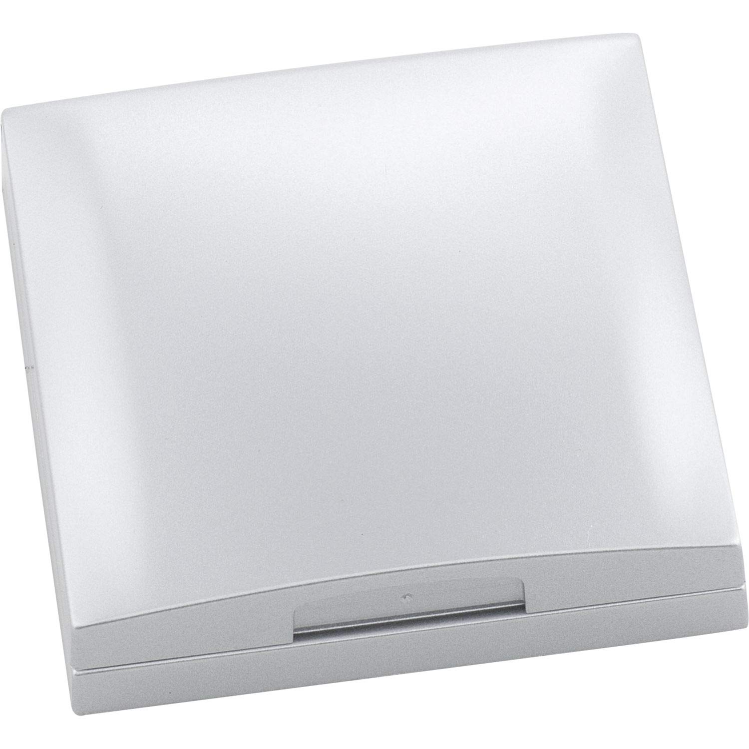 Berker Integro Flow Frame with Hinged Lid Matte Chrome Loose