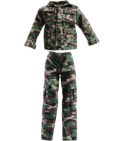 Amazon.com: Scakbyer 12 Inch Action Figures Military Set, 1/6