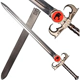 Anime Sword, Sword of Omens, Eye of Thundera/Tygra 48 inches Stainless Steel Used for Collection and Gifts, Safe and Uncut