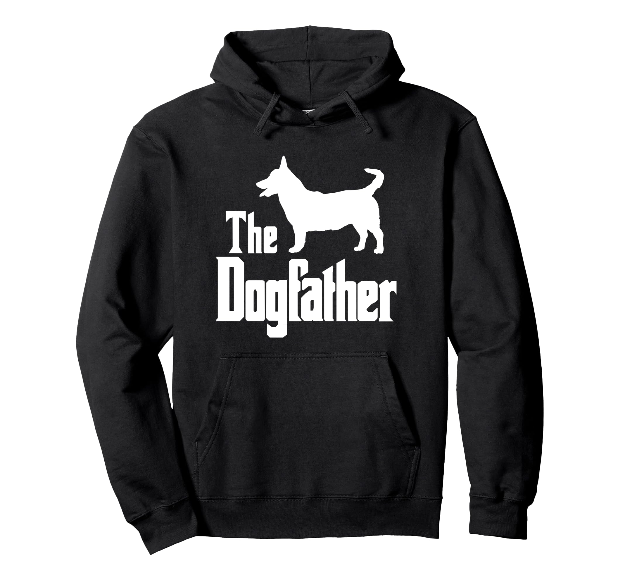 The Dogfather - funny dog gift, funny Lancashire Heeler Pullover Hoodie