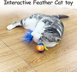 Migipaws Interactive Cat Ball Toy Set - Motion Activated, Rechargeable view 3