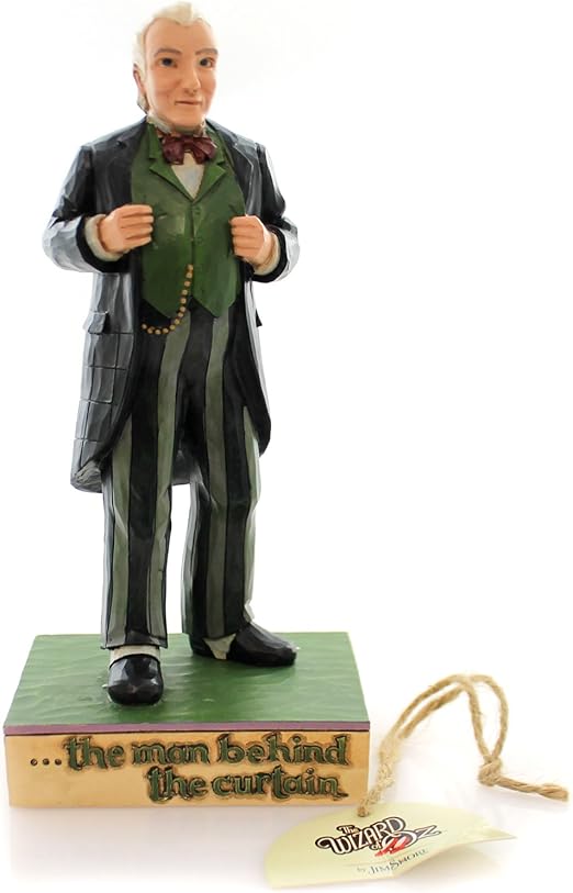 Amazon Com Enesco Jim Shore The Man Behind The Curtain Polyresin