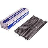 SWANSOFT 7" &times; 1/8" Needle Scaler, 38PCS Flat Tip Descaling Needles | Compatible with Electric &amp; Pneumatic Needle Scalers, for Rust, Paint and Weld‑Slag Removal