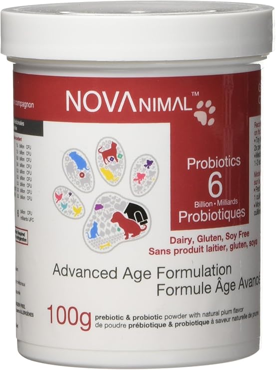 Nova Probiotics Pets Probiotics 6 Billion 100g Amazon.ca Health