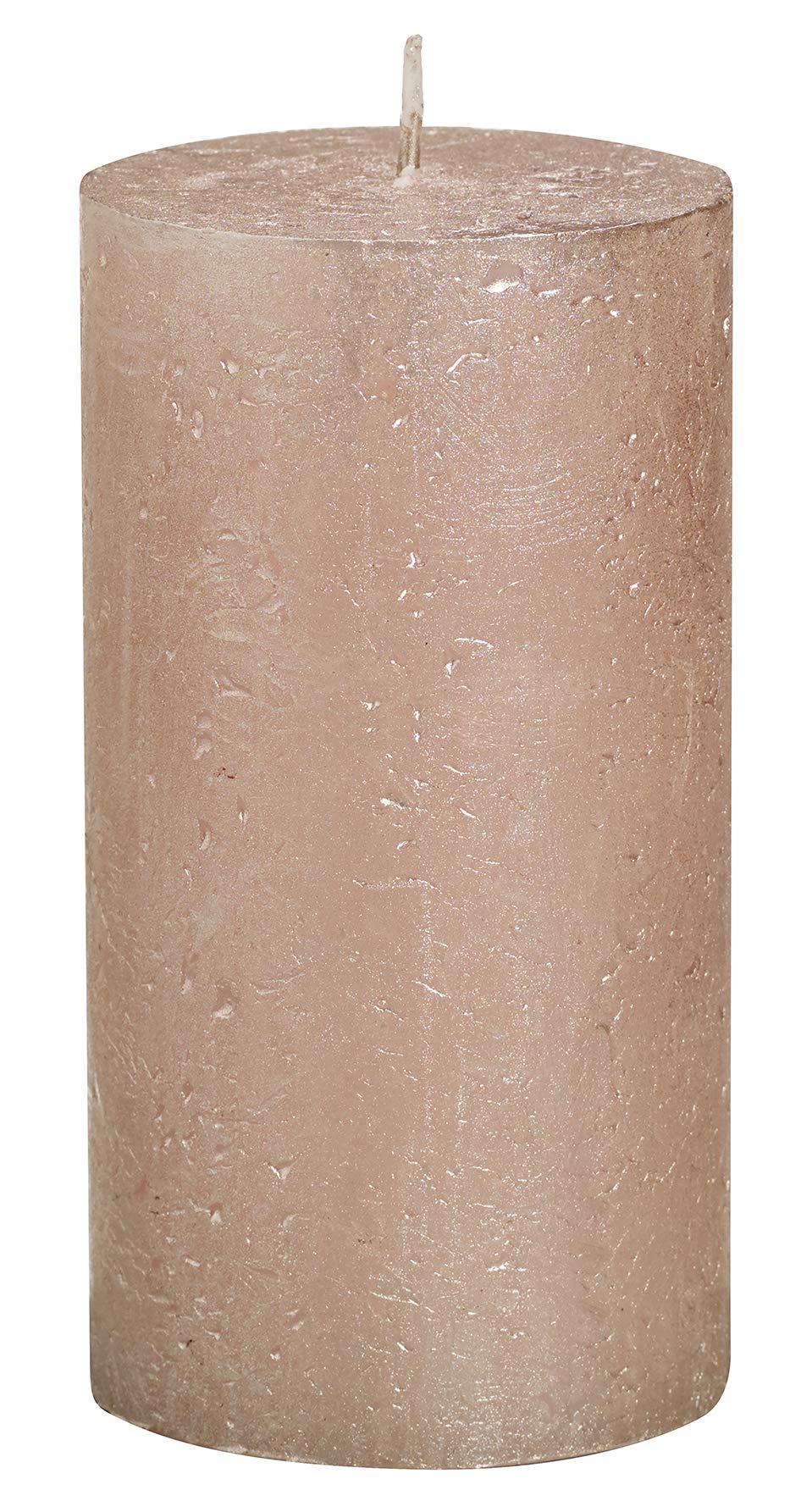 Bolsius Rustic Candle, Parafin Wax Rose Gold, Regular