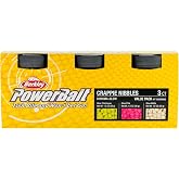 Berkley PowerBait Crappie Nibbles Dough Fishing Bait