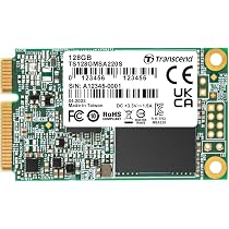 Transcend 128GB SATA III 6G/s mSATA SSD, Internal Solid State