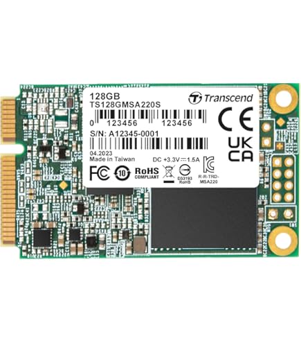 Amazon.com: Yottamaster M500 128GB mSATA SSD SATA III 6Gb/s, mSATA