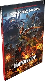 Dungeons & Dragons 2024 Character Sheets Folder 50 Double-Sided Sheets view 5