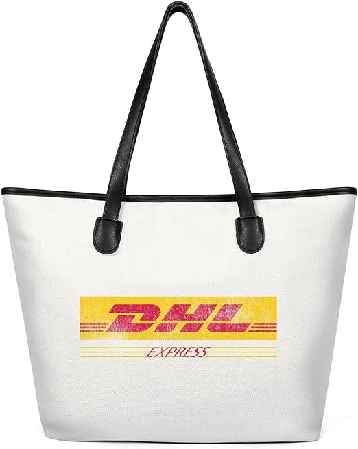 DHLExpressInternationalTransport Women Canvas Shopping Tote Bag Shoulder Bags Large Capacity