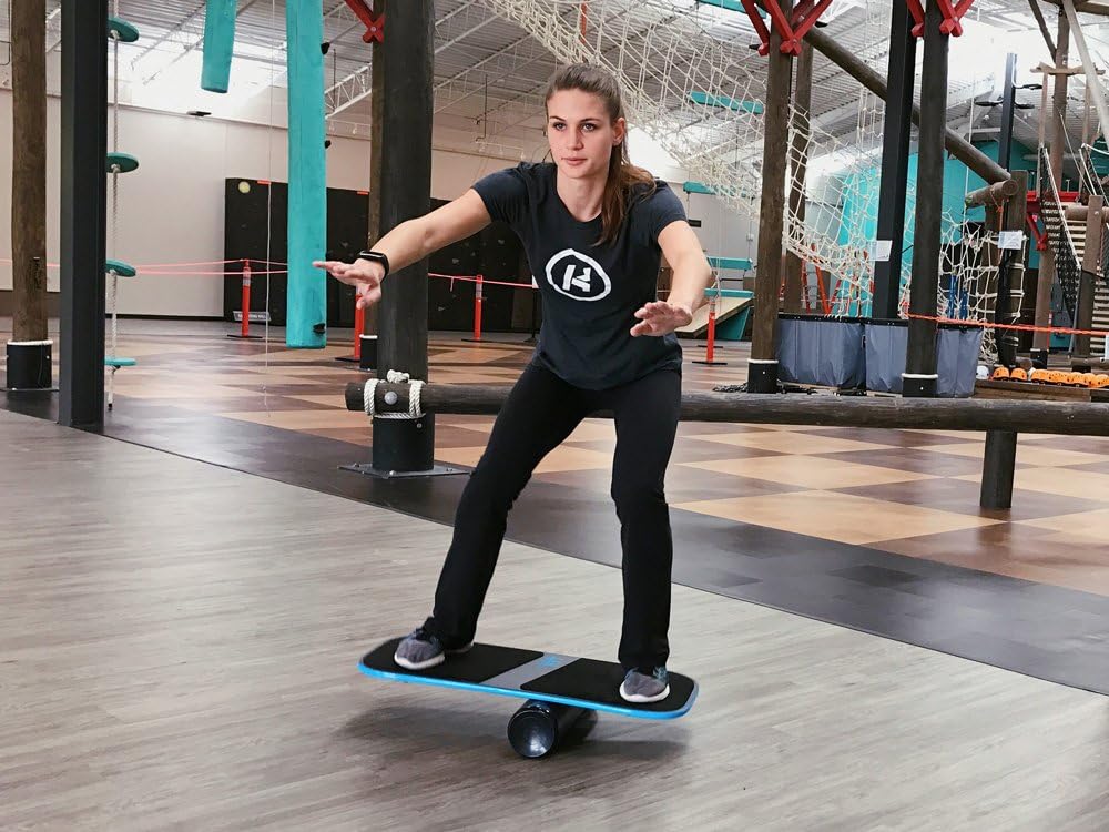 Revolution FIT 3-in-1 Exercise Balance Board Training System (Teal) : Sports & Outdoors