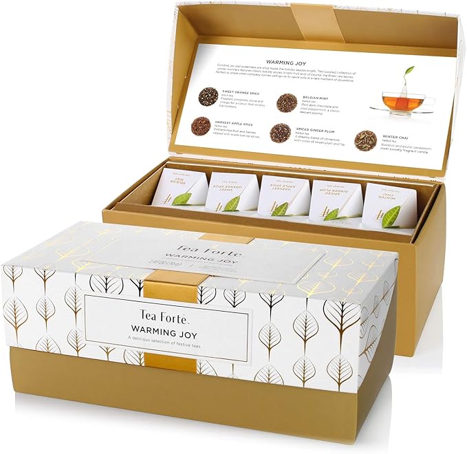Tea Forté Warming Joy Edition 2019 Caja de Surtido 20 Pirámides