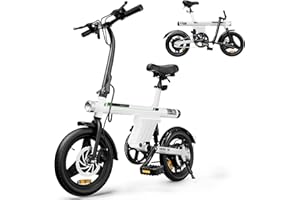 AYOLNY Electric Bike for Adults 500W/750W/1000W Peak, 14"/16"/26" Mountain E-Bike, 25/55 Miles + 20MPH Adult Electric Bicycles for Road Sand Mountain