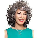 Foxy Silver (Helena) - Synthetic Full Wig in 1B