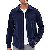 COOFANDY Men's Casual Shirt Long Sleeve Button Down Lightweight Flannel Shirts