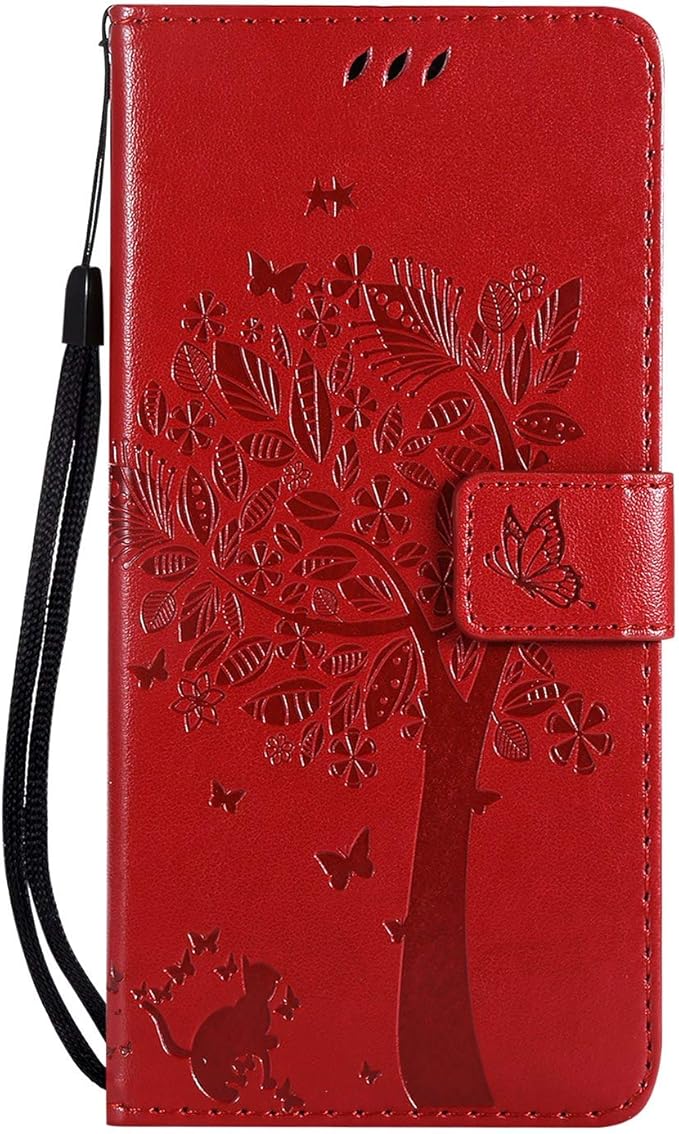 Bakicey Galaxy A40 Leder H/&uuml;lle A30 Handyh/&uuml;lle Spiegel Schutzh/&uuml;lle Flip Tasche Case Cover f/&uuml;r Samsung Galaxy A20 Stand Feature handyhuelle etui Bumper H/&uuml;lle f/&uuml;r Samsung Galaxy A40