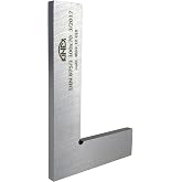 Kinex 4033-12-010 4 Inches Tall x 2.75 Inches Wide Flat Solid Machinist Square DIN 875/1 Square to w/in 0.0005 Inches