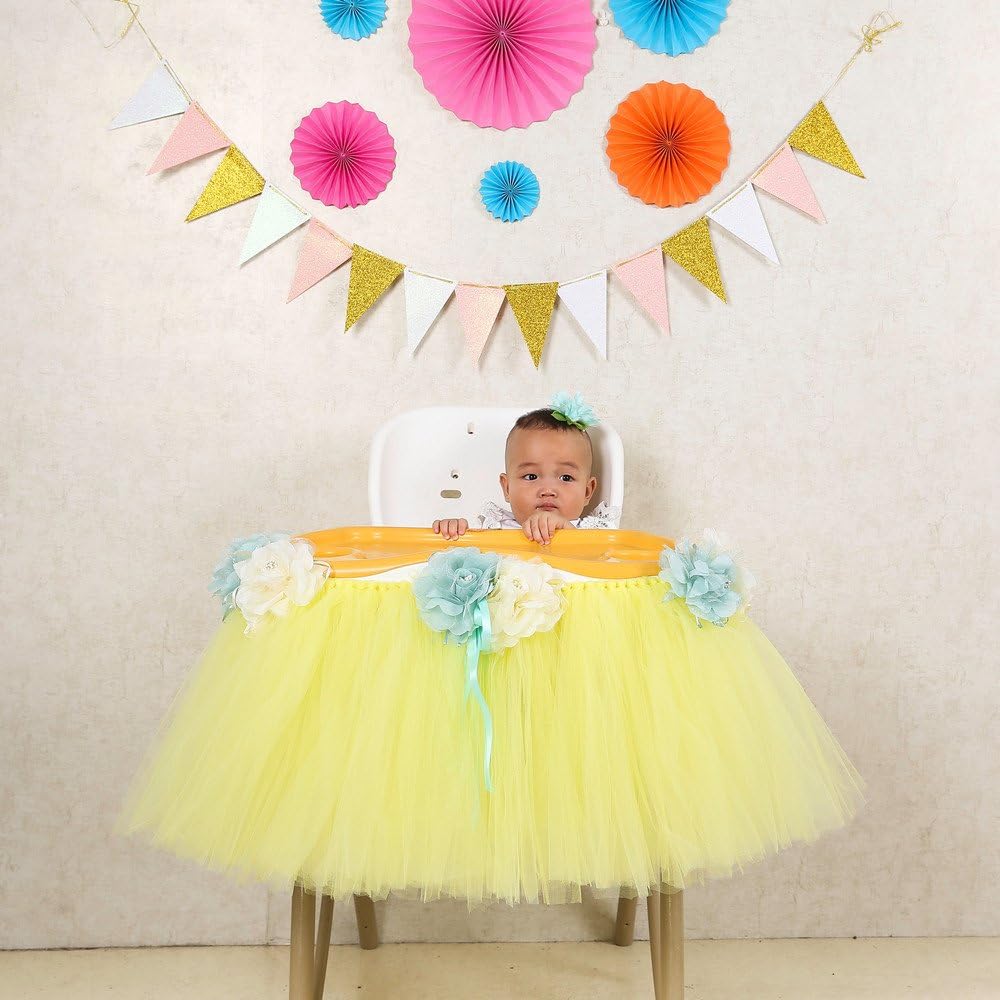 Best high chair tutu yellow