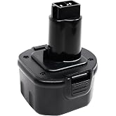Replacement for DeWalt DW9062 9.6V Battery (1300mAh NICD) | Compatible with DeWalt DW9061 DW926 DC750KA DW955K DW955 DW926K-2 DW926K DW902 DW050 DE9062 DE9061 DE9036 DW955K-2DW050K