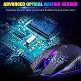 VersionTECH Gaming Mouse 3600 DPI 7-Color RGB 6 Programmable Buttons view 7