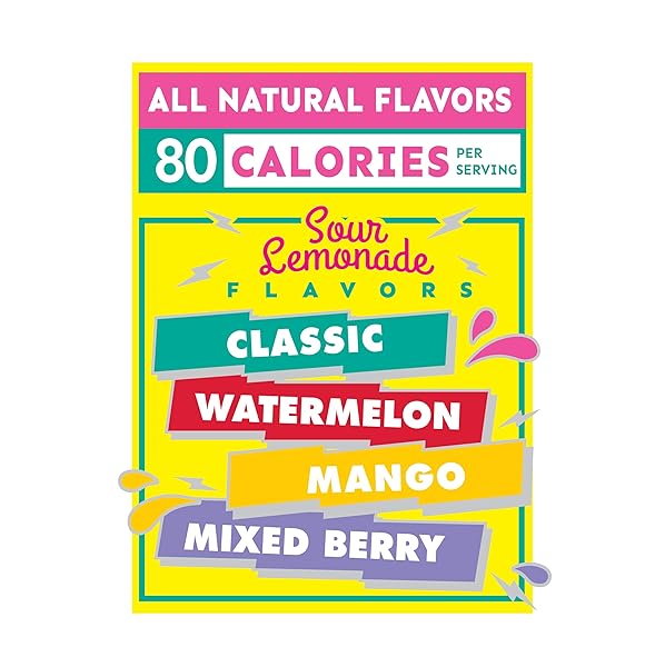 ARIZONA SOUR LEMONADE FRUIT SNACKS, SOUR LEMONADE – 0.9 OZ, 40 COUNT BOX