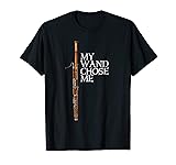 My Wand Chose Me Bassoon Player T shirt Funny