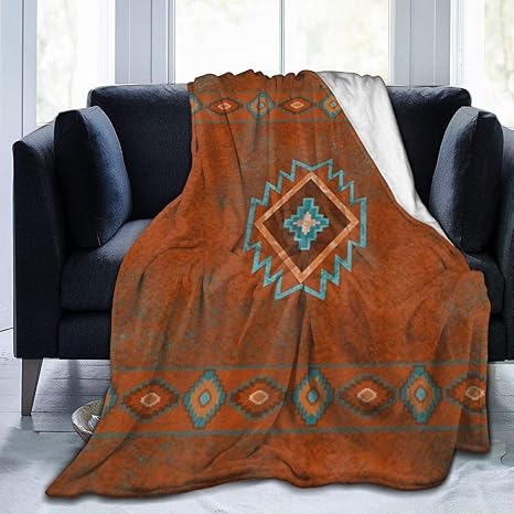 Amazon Com Partrest Throw Blanket Southwestern Style 50 X40 Soft Fleece Blankets For Men Women Kids Baby Outdoor Blanket Birthday Gifts All Season Microfiber Throw For Sofa Couch Bedroom Nursery Bed Blankets Home Kitchen