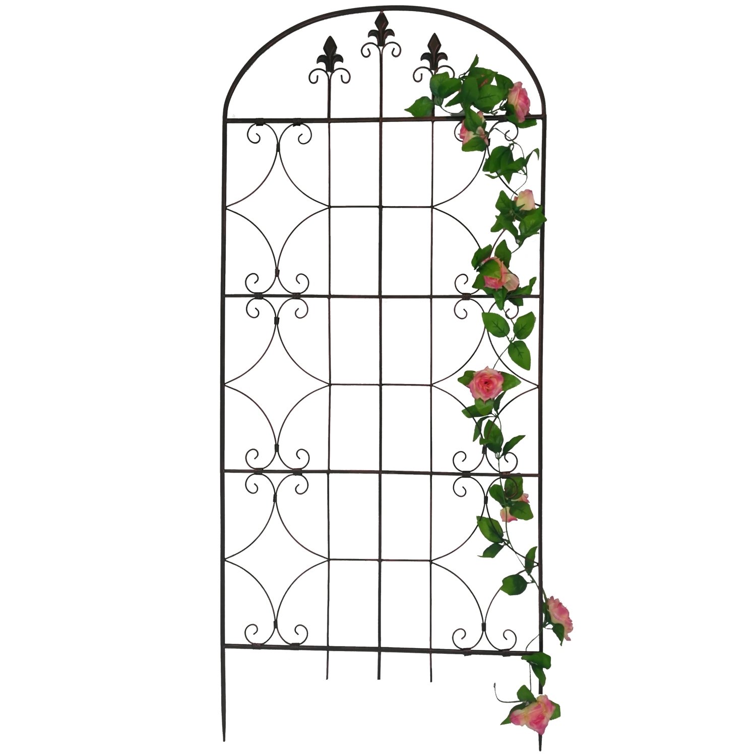Amazoncom OUTOUR Garden Trellis Plant Support Wire Lattice Grid