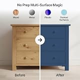 Hemway Night Sky Blue Chalk Paint 1L Matt Finish Furniture & Walls view 2