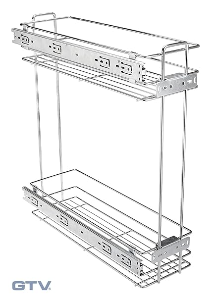 Pull Out Wire Storage Basket For Kitchen Unit In Various Sizes