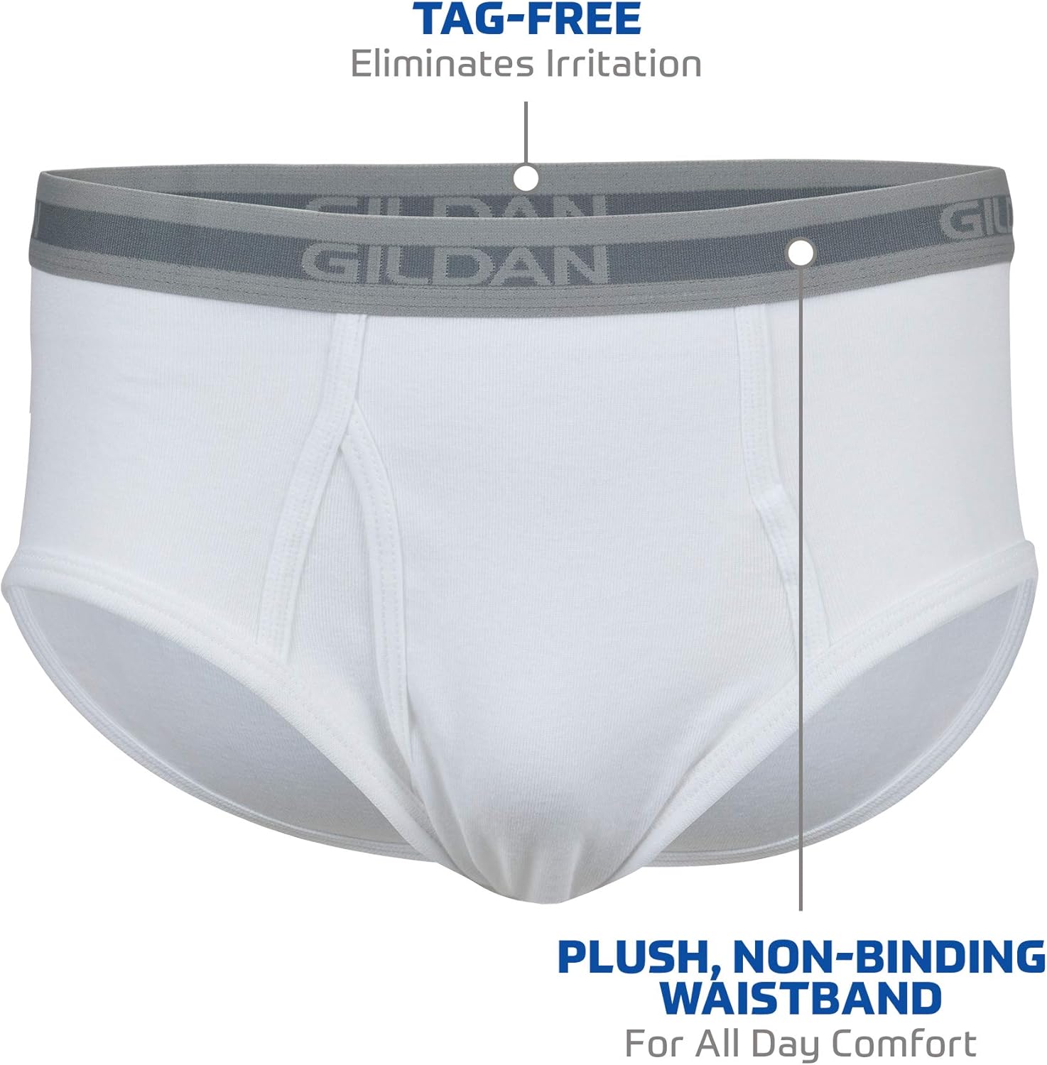 Gildan Men's Brief Underwear Multipack at  Men’s Clothing store