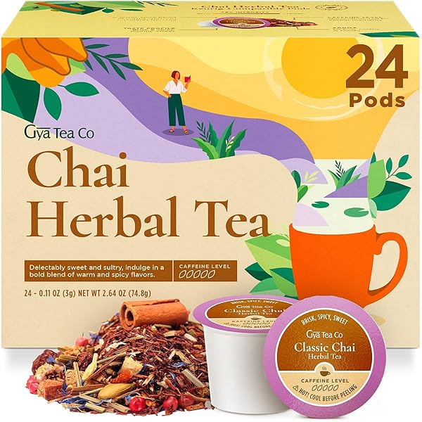 GYA TEA CO CHAI HERBAL TEA POD (24...