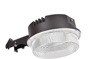 Paktonvo LED Barn Light 40W, 5000K Daylight 5200LM Dusk to Dawn LED Outdoor Yard Light with Photocell,350W MH/HPS Equiv,ETL Listed LED Security Area Light for Farm Porch Yard Street Lighting