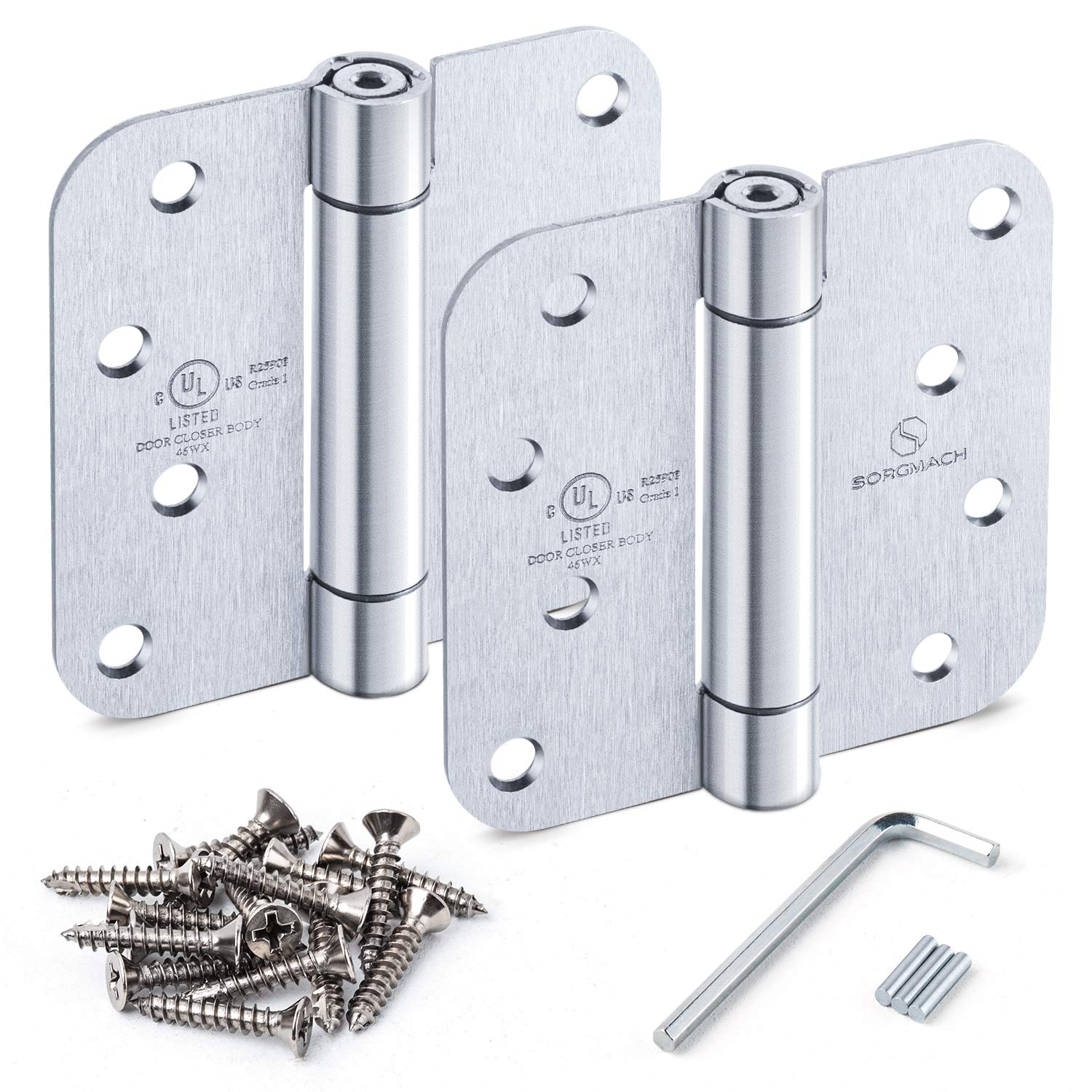 Satin Door Hinges Self Closing Hinge Auto Close