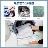 Shakeel 2 Pack Mesh Laundry Bags 50x60cm Delicates Zipper Polyester view 3