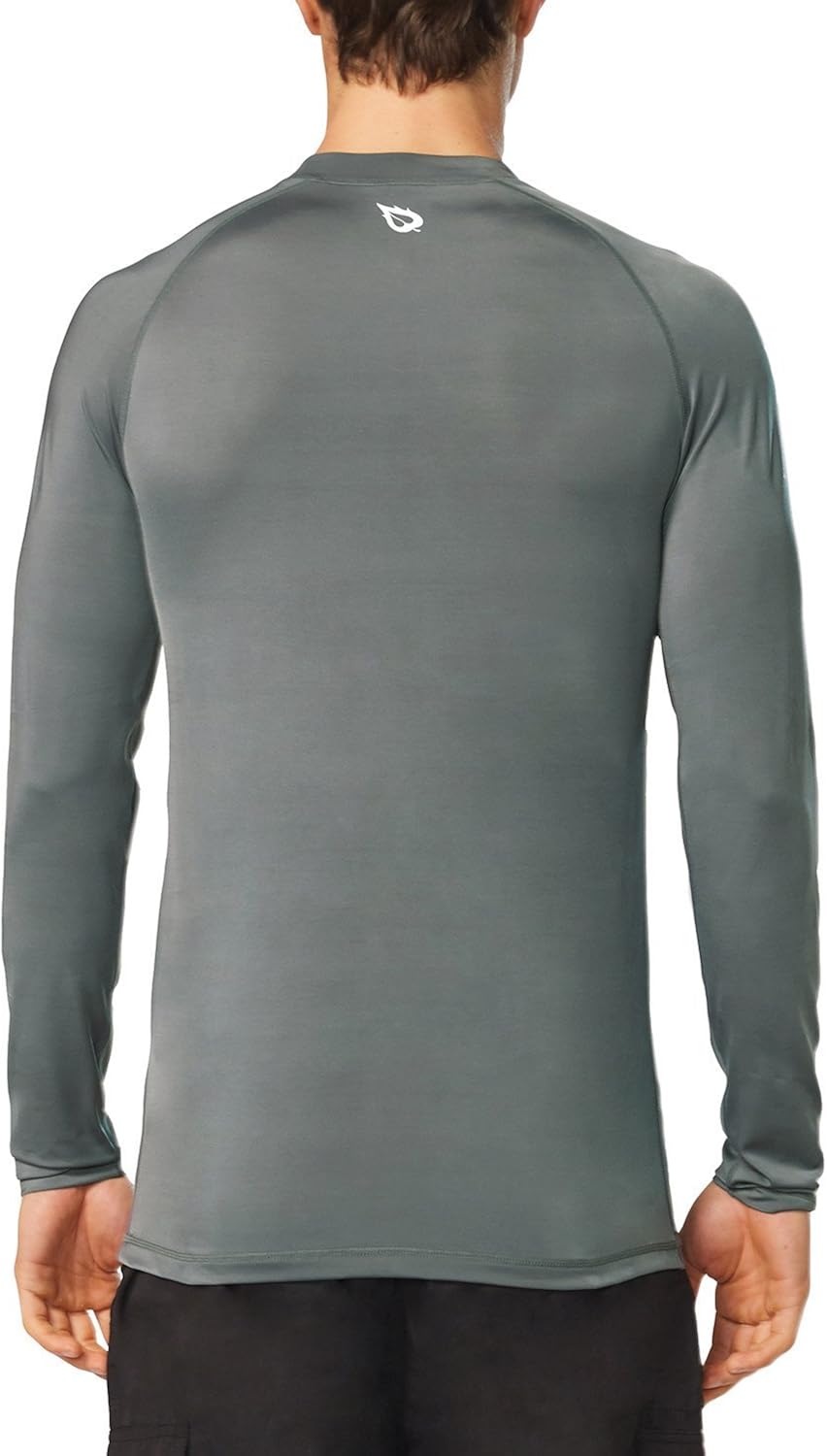 BALEAF Men's Long Sleeve Rashguard Sun Protective Swim Shirt UPF 50+: Clothing