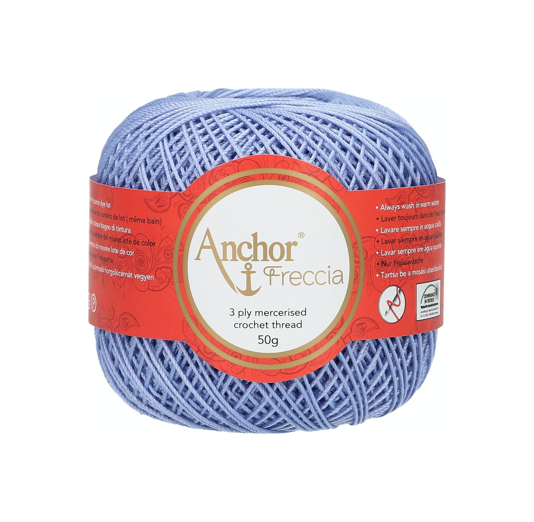 Anchor Crochet Yarn, Cotton, 117, Stärke 6