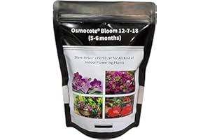 1 KG Slow Release Fertilizer, Bloom 12-7-18 Blended with Magnesium and Essential Micronutrients, Slow Release Plant Food for 