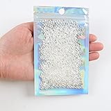 2500pcs 4mm 25gram Jelly Rhinestone AB Color Non