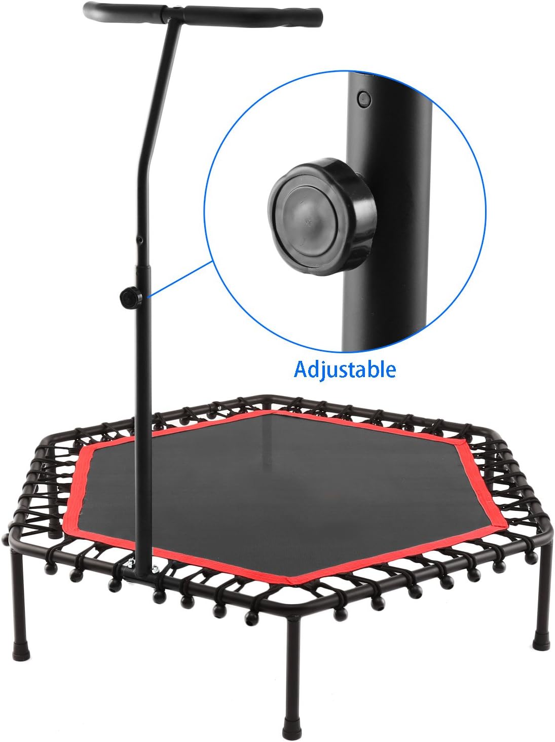 Plohee Portable & Foldable Fitness Workout Mini Rebounder Trampoline 40