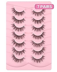 Natural Lashes Wispy C Curl False Lashes 9mm-16mm