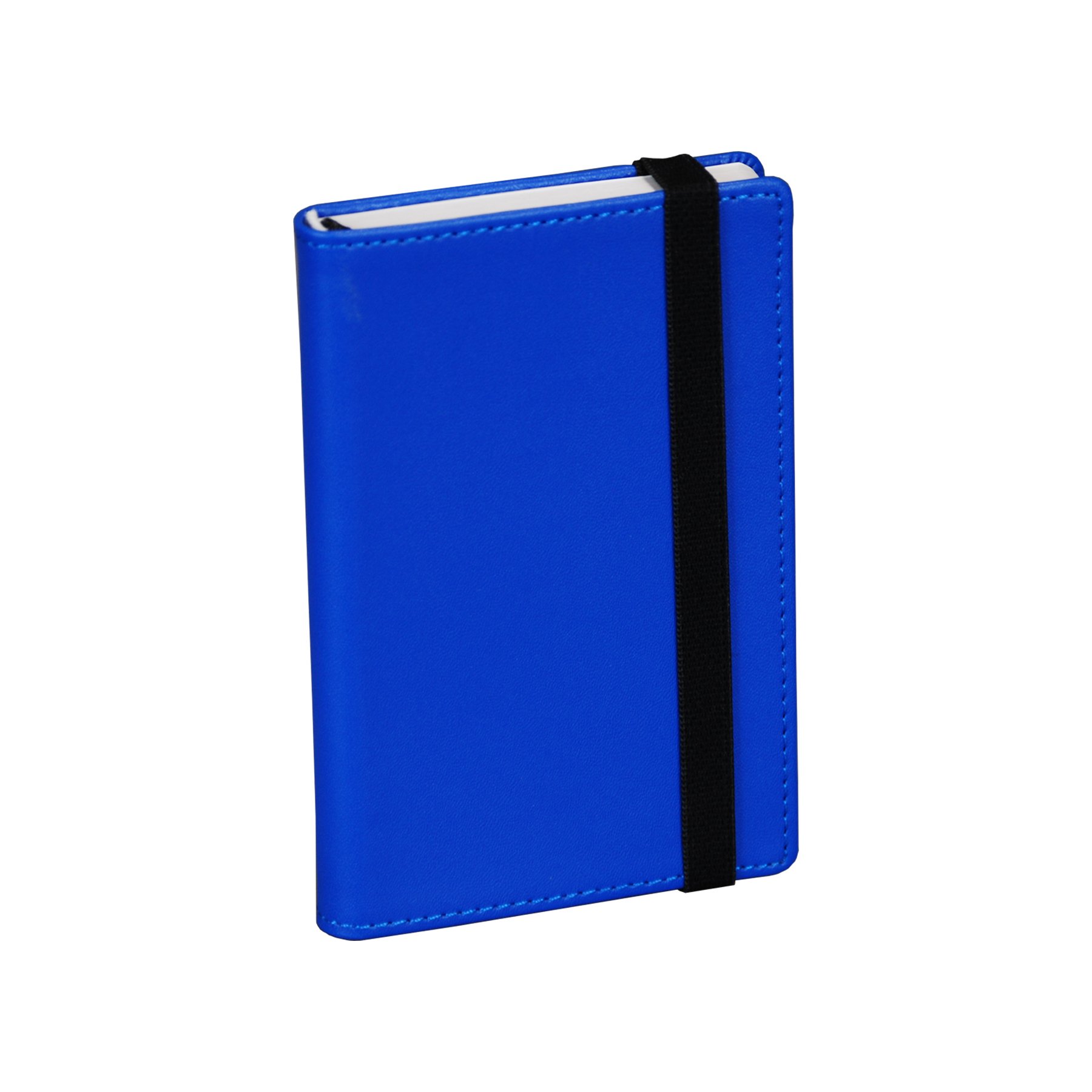 Samsill Pocket Size Mini Writing Notebook Journal, Hardbound Cover, 3.5 Inch x 5.5 Inch, 120 Ruled Sheets (240 Pages), Blue