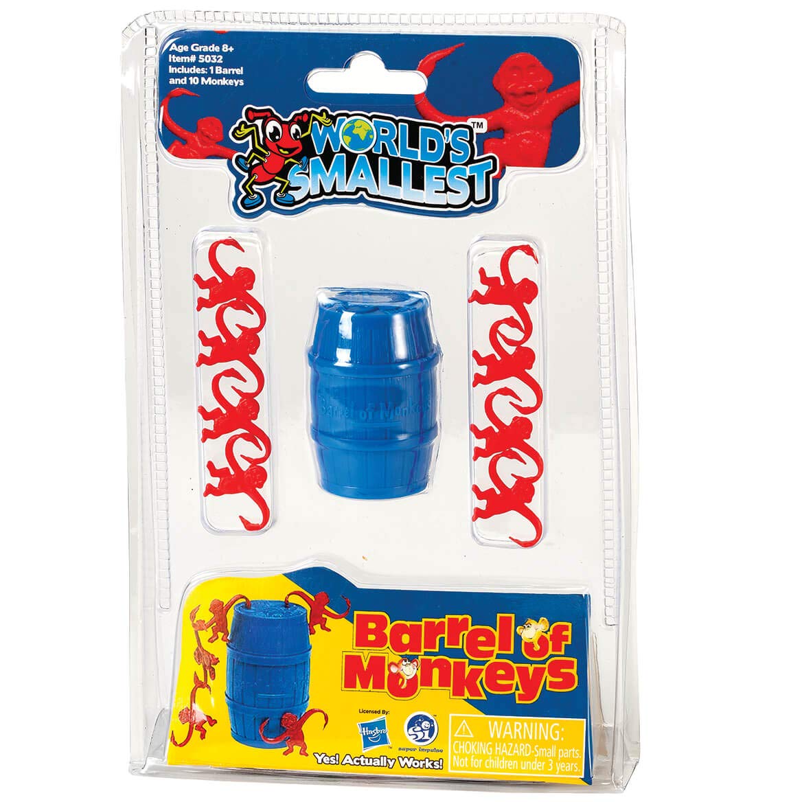 Super Impulse World's Smallest Barrel of Monkey