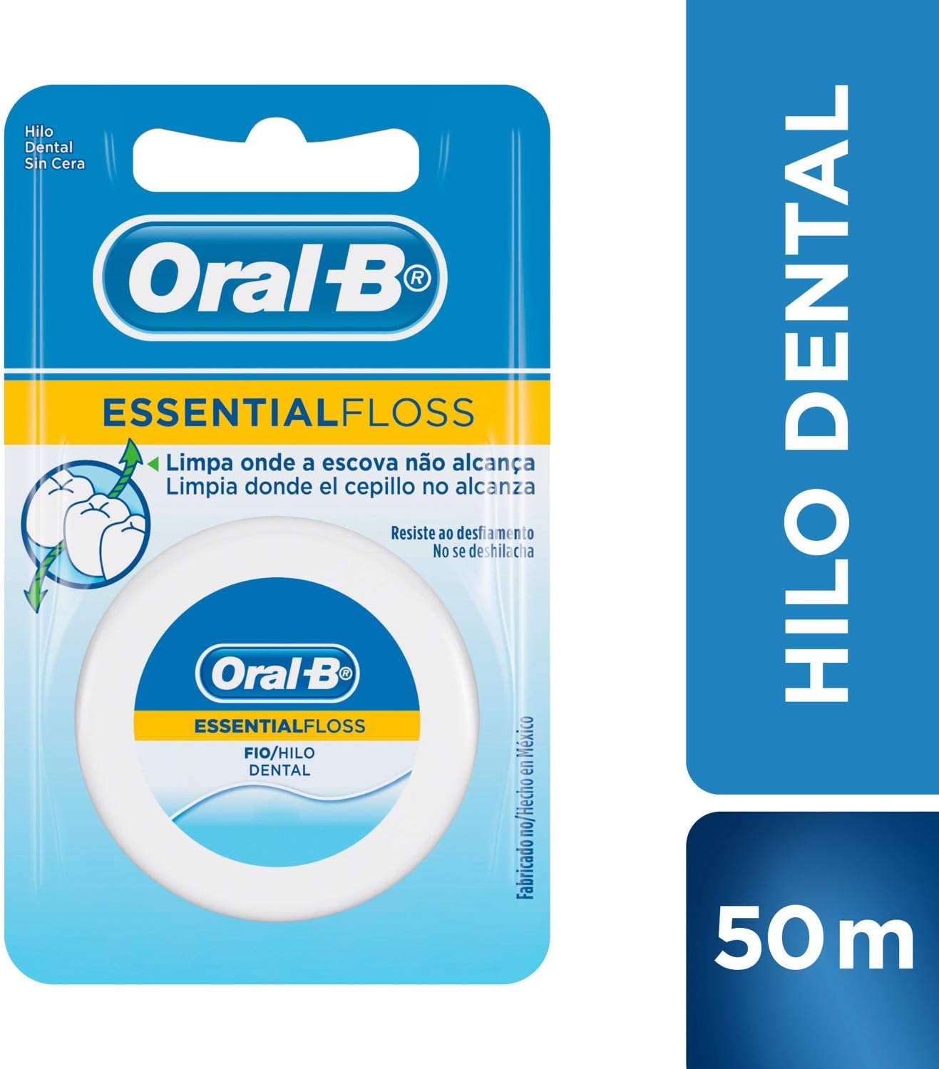 OralB Essential floss Waxed Dental Floss Amazon.fr HygiÃšne et Soins